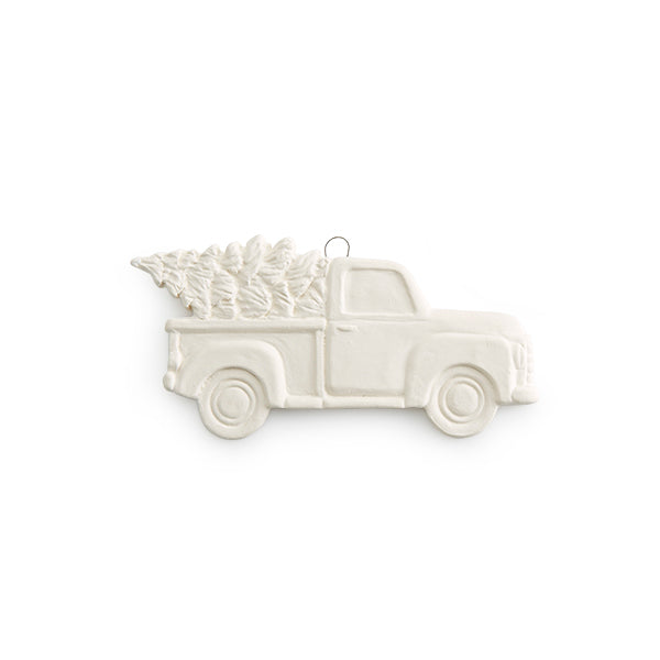 Home Paint Party for 3+ Guests | Red Truck Ornament