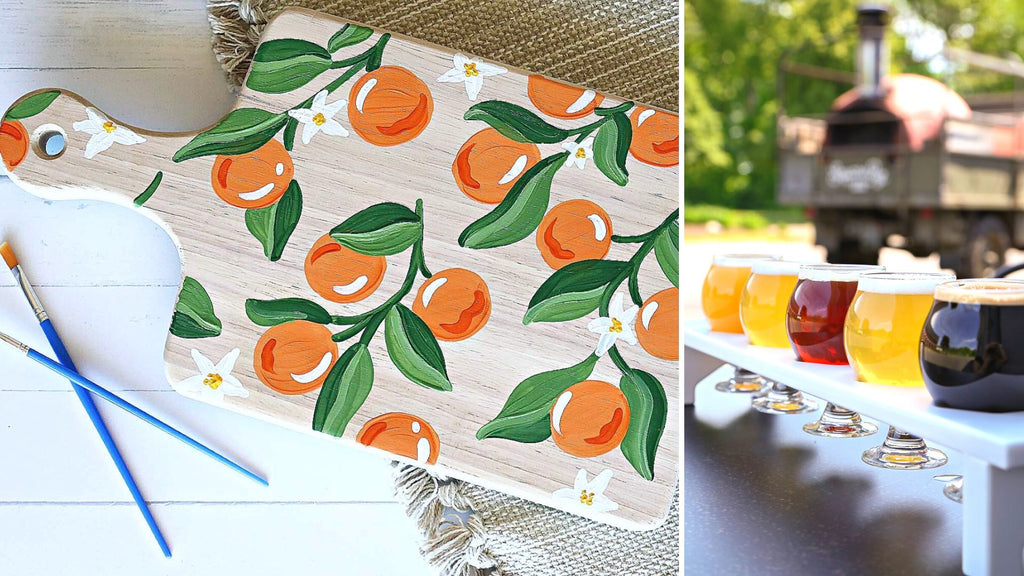 Spring Charcuterie Board Paint & Sip at Almost Famous Brewing Company in East Granby CT | 3.30.23 | 6-8 PM