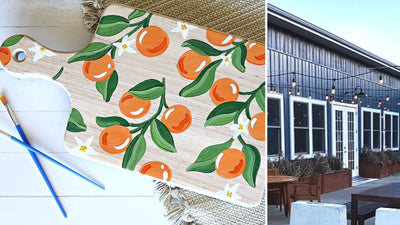Spring Charcuterie Board Paint & Sip at Evening Sky Brewing Co. Burlington CT | 3.30.23 | 6-8 PM