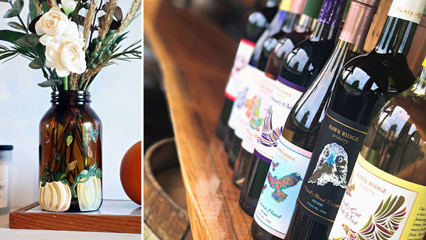 Fall Centerpiece Paint & Sip at Hawk Ridge Winery in Watertown CT | 10.14.22 | 6-8 PM