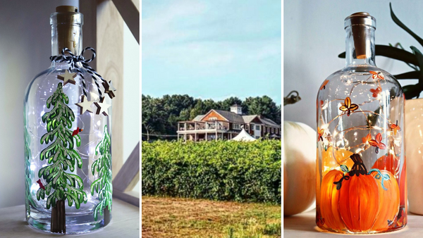 Seasonal Lantern Paint & Sip at Brignole Vineyards in East Granby CT | 11.9.22 | 5-7PM