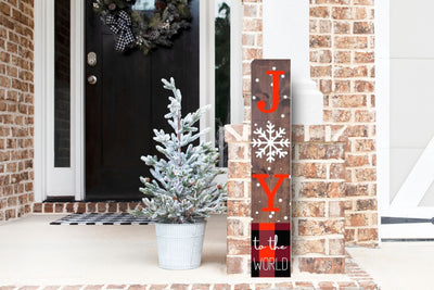 DIY a Paint & Sip at Home | Christmas 36" Leaner