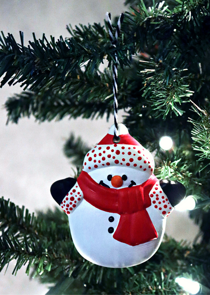 EXCLUSIVELY Home Crafting Design | DIY in a BOX  Roly-Poly Snowman Ornament
