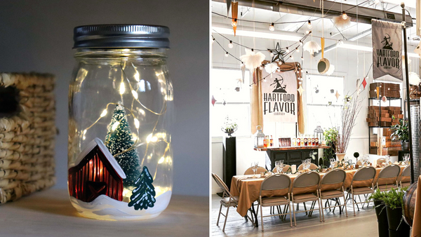 Winter Solar Lantern | Paint and Sip at Hartford Flavor in Hartford CT | 11.10.21 | 6-8 PM