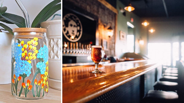 Spring Glass Paint & Sip at Medusa Brewing Company in Hudson MA | 4.6.23 | 6-8 PM