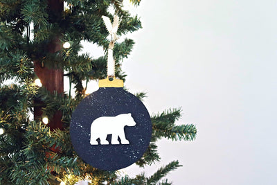 DIY a Paint & Sip at Home | Set of 5 Winter Ornaments