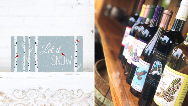 *WINTER PREVIEW* Let it Snow Sign Paint & Sip at Hawk Ridge Winery in Watertown CT | 11.3.22 | 6-8 PM
