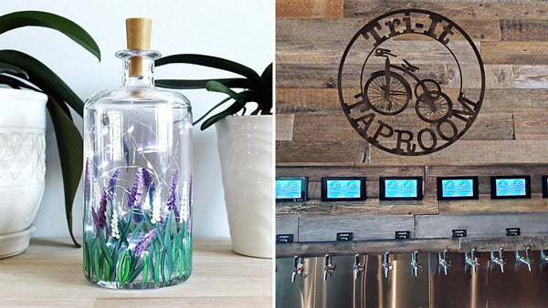 *NEW VENUE* Lavender Lantern Paint & Sip at Tri-It Taproom in Avon CT | 2.16.23 | 6-8 PM