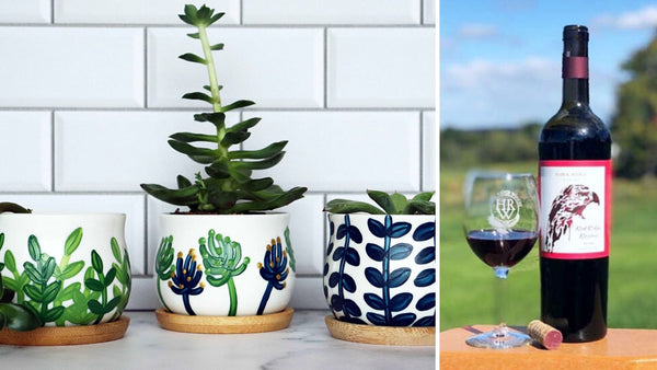Succulent Planter Paint & Sip at Hawk Ridge Winery in Watertown CT  | 4.19.23 | 6-8 PM