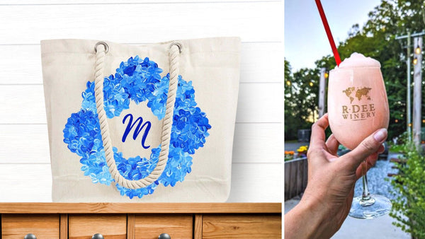 Spring Tote Paint & Sip at R Dee Winery in Enfield CT | 3.31.23 | 6-8 PM