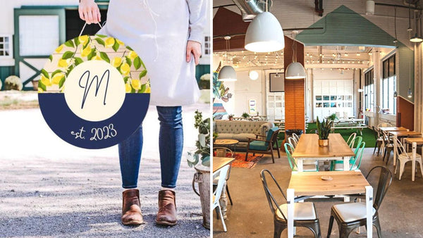 Spring Sign Paint & Sip at Redemption Rock Brewing in Worcester MA | 4.26.23 | 6:30-8:30 PM