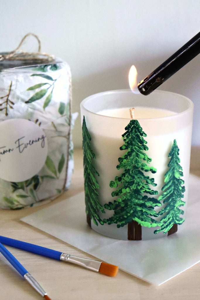 DIY in a BOX | Winter Candle