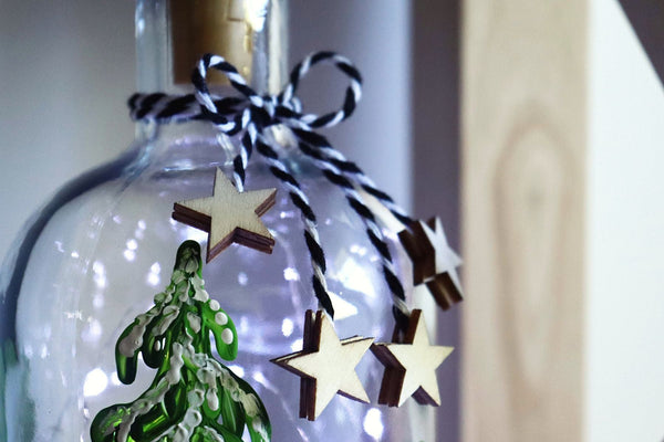 Home Paint Party for 3+ Guests | Winter Forest Lantern