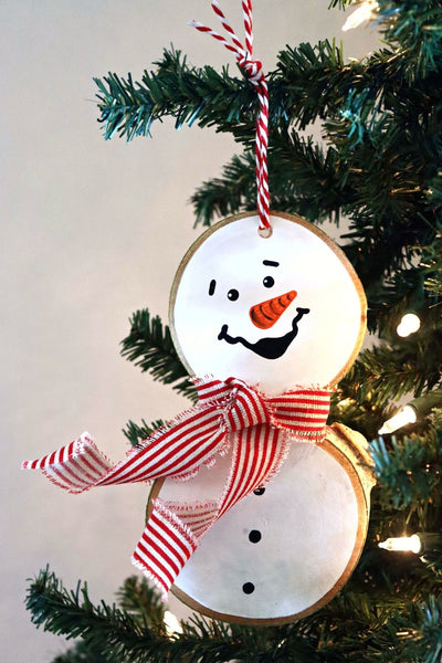 DIY in a BOX | Rustic Snowman Ornament 5 Pack